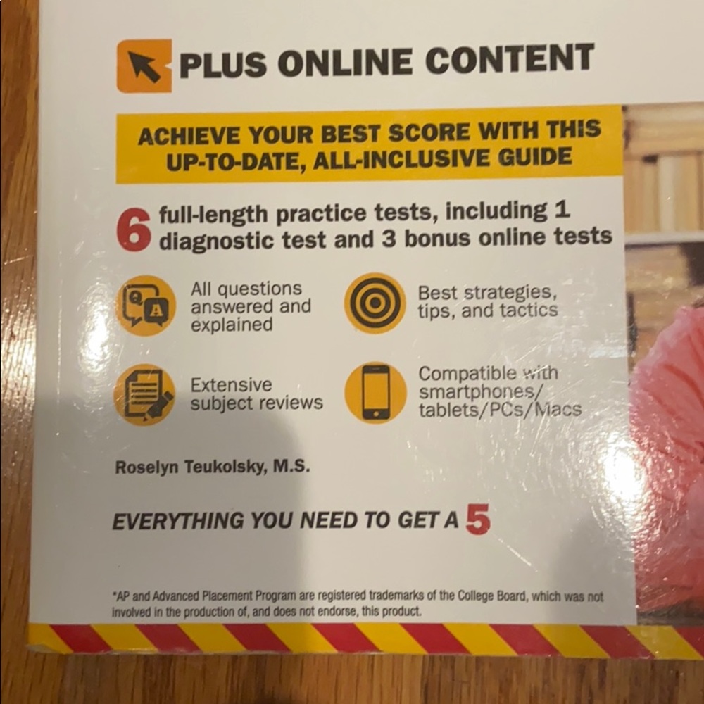 Barron’s AP Computer Science A Test Prep Book - Picture 2 of 5